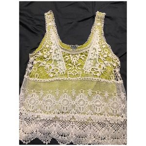 Crochet tank top